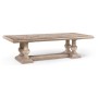 Limed Acacia Extending Dining Table 110