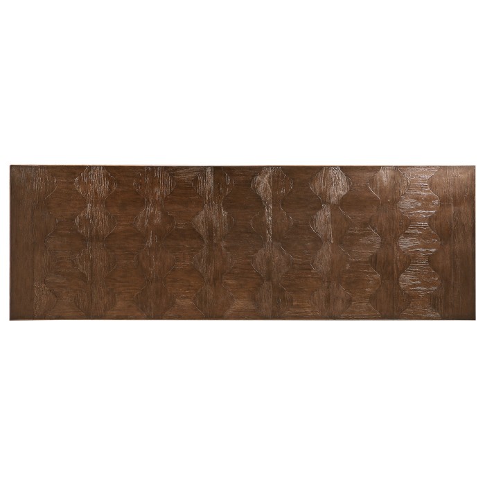 Rustic Walnut Extending Dining Table 110