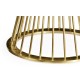 Camden Round Brass Side Table