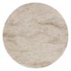 Wrought Iron Round Table with Light Marble Top