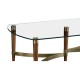 Hyedua & Glass Coffee Table