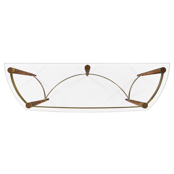 Hyedua & Glass Console Table