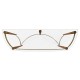 Hyedua & Glass Console Table