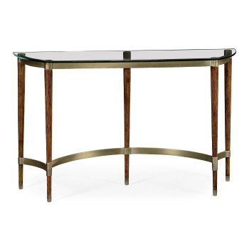 Hyedua & Glass Console Table