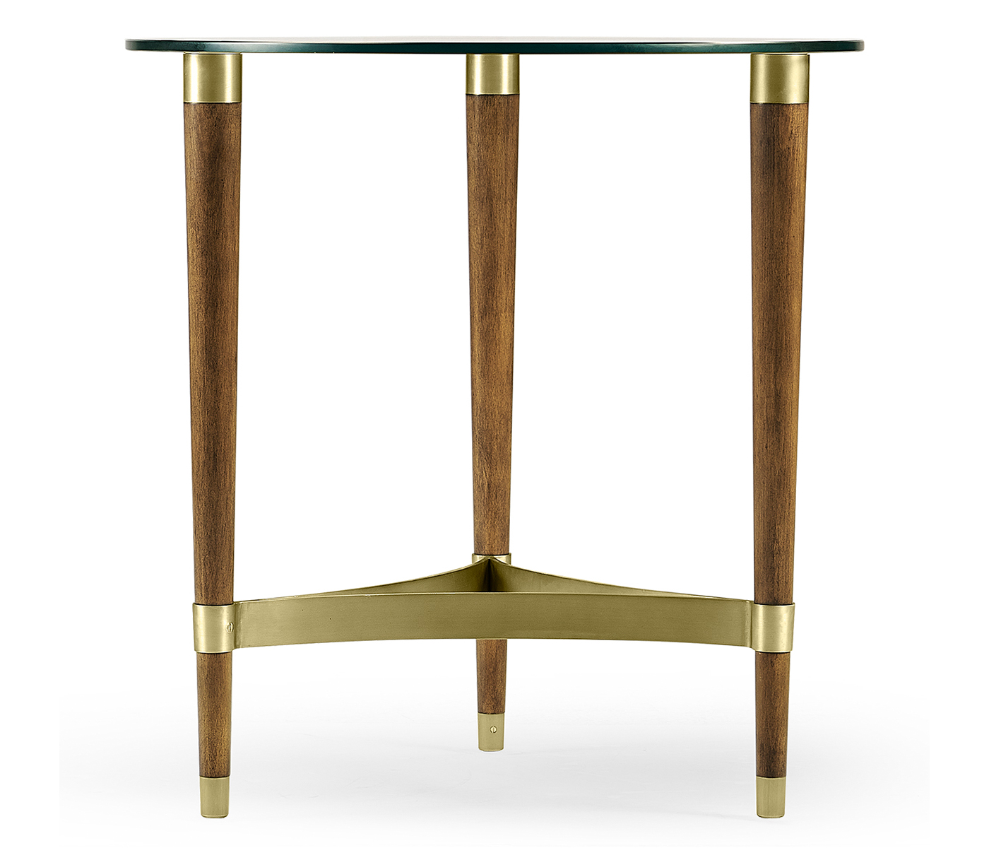 Hyedua & Glass Round Lamp Table