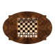 Black Barleytwist Game Table