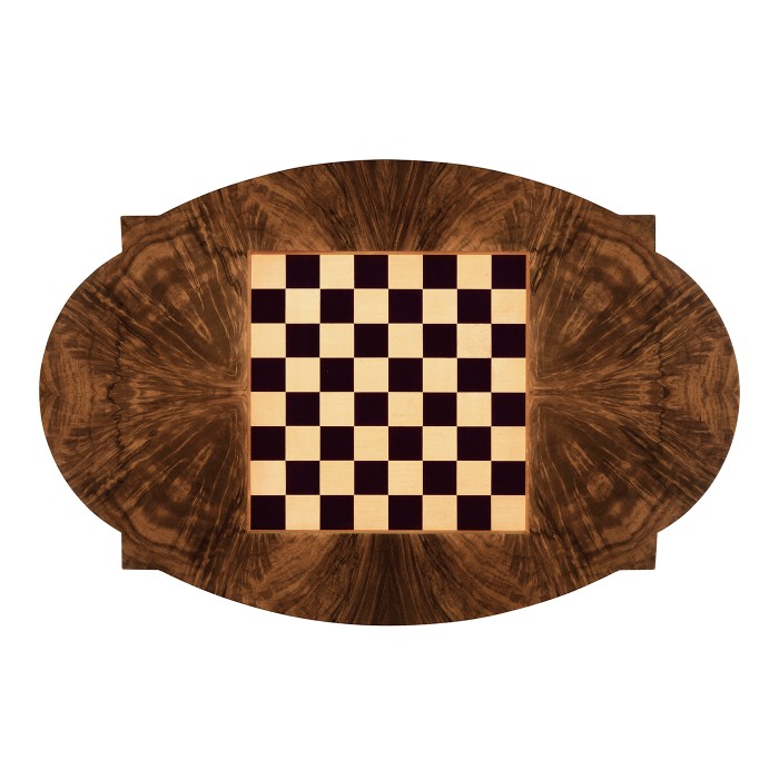 Black Barleytwist Game Table