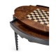 Black Barleytwist Game Table
