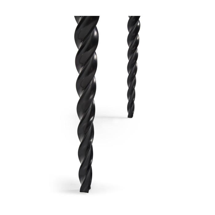 Black Barleytwist Game Table