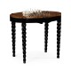 Black Barleytwist Game Table
