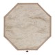 Octagon Limed Acacia End Table