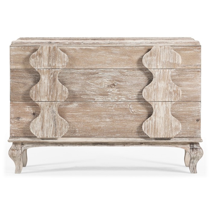 Limed Acacia Chest of Drawers