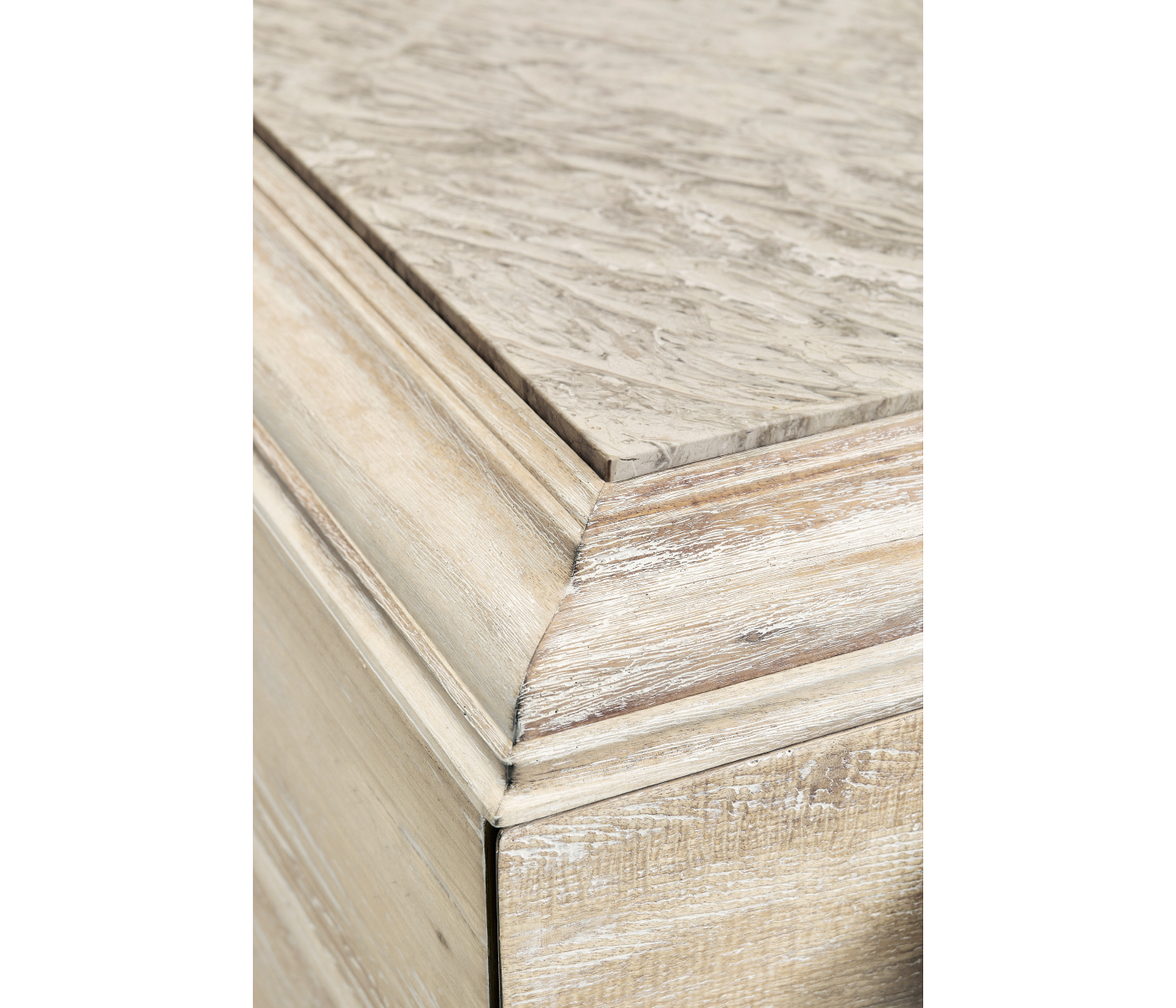 Limed Acacia Chest of Drawers