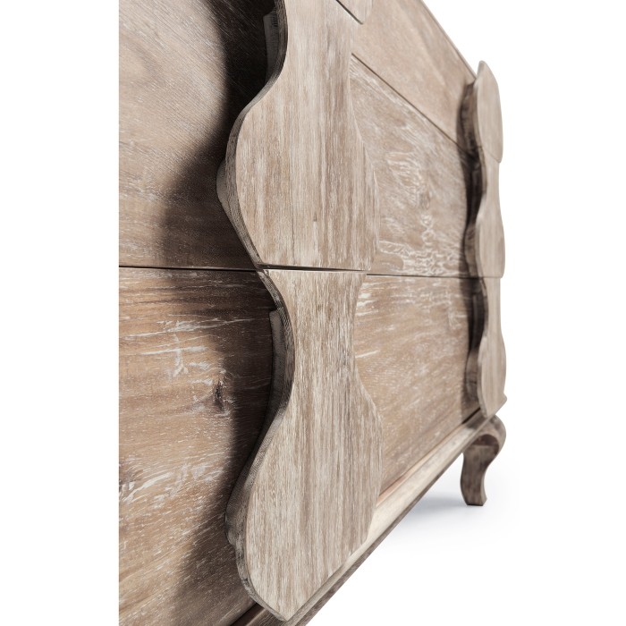 Limed Acacia Chest of Drawers