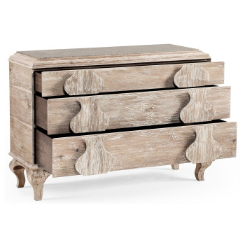 Limed Acacia Chest of Drawers