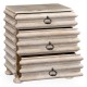 Rectangular Limed Acacia Chest of Drawers