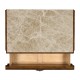 Rectangular Rustic Walnut Chest of Drawers