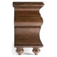 Large Rectangular Rustic Walnut Chest of Drawers