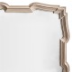 Limed Acacia Antique Mirror