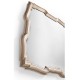 Limed Acacia Antique Mirror