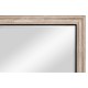 Rectangular Limed Acacia Antique Mirror