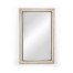 Rectangular Limed Acacia Antique Mirror