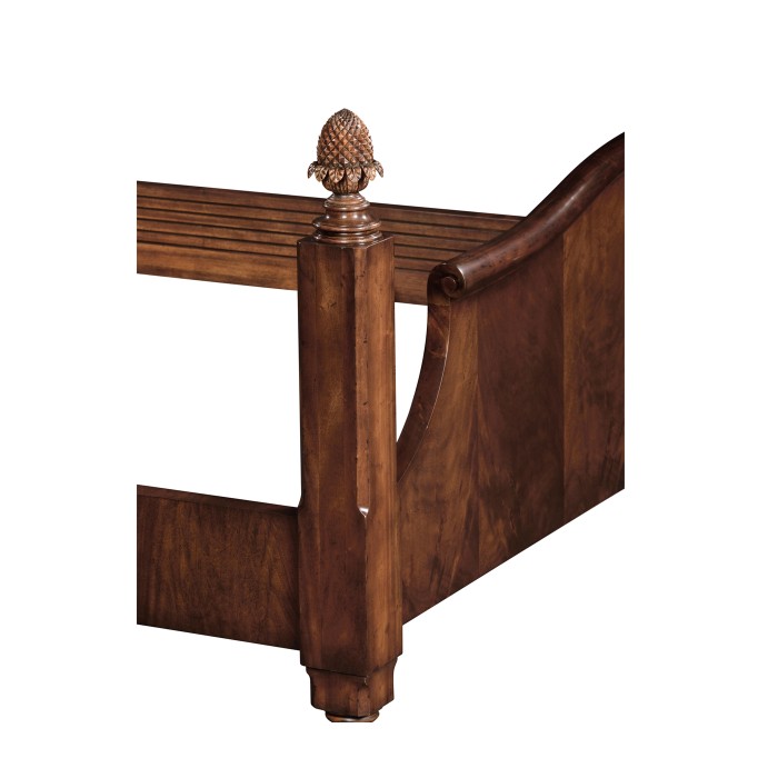 Four Poster Mahogany Cali King Bed