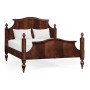 Four Poster Mahogany Cali King Bed