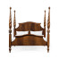 Four Poster Mahogany UK King Bed