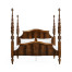 Four Poster Mahogany US King Bed