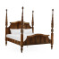 Four Poster Mahogany US King Bed
