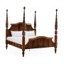 Four Poster Mahogany US King Bed