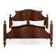 Four Poster Mahogany US Queen Bed