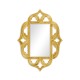 Gilded antique gold-leaf mirror