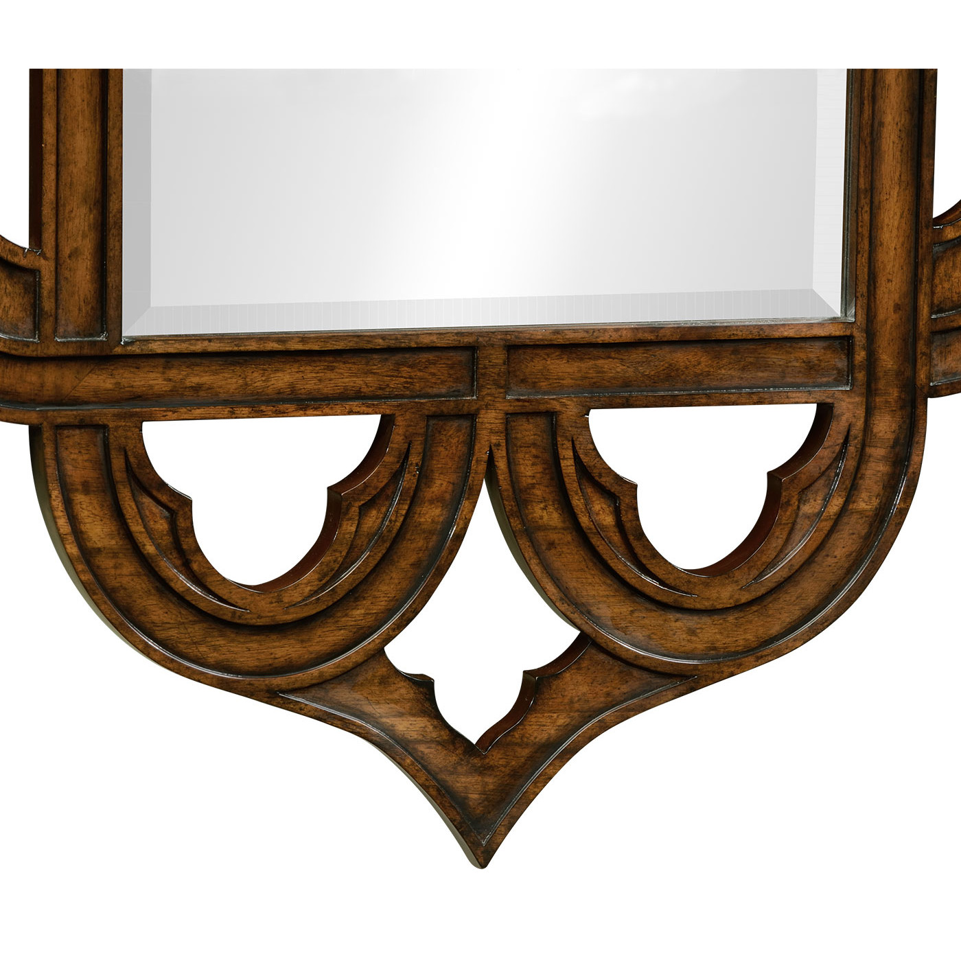 Rustic walnut  mirror