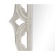 Gilded antique silver-leaf mirror