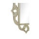 Gilded antique silver-leaf mirror
