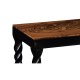 Black Barleytwist Bookcase