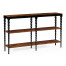 Black Barleytwist Bookcase