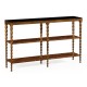 Walnut Barleytwist Bookcase