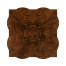 Black Barleytwist Square Coffee Table