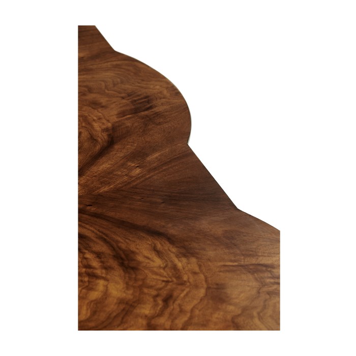Black Barleytwist Square Coffee Table