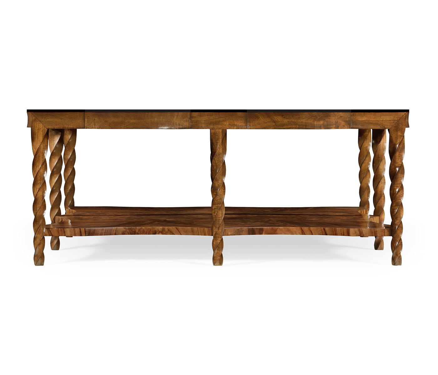 Walnut Barleytwist Square Coffee Table