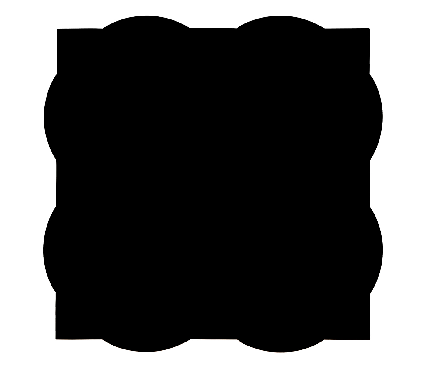 Walnut Barleytwist Square Coffee Table