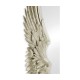 Classical Silver Winged Floor Mirror