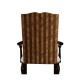 Icarus Dining Arm Chair, Upholstered in Calico Velvet