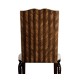 Icarus Dining Side Chair, Upholstered in Calico Velvet