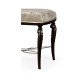 Icarus Dining Side Chair, Upholstered in Calico Velvet