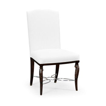 Icarus Dining Side Chair, Upholstered in COM