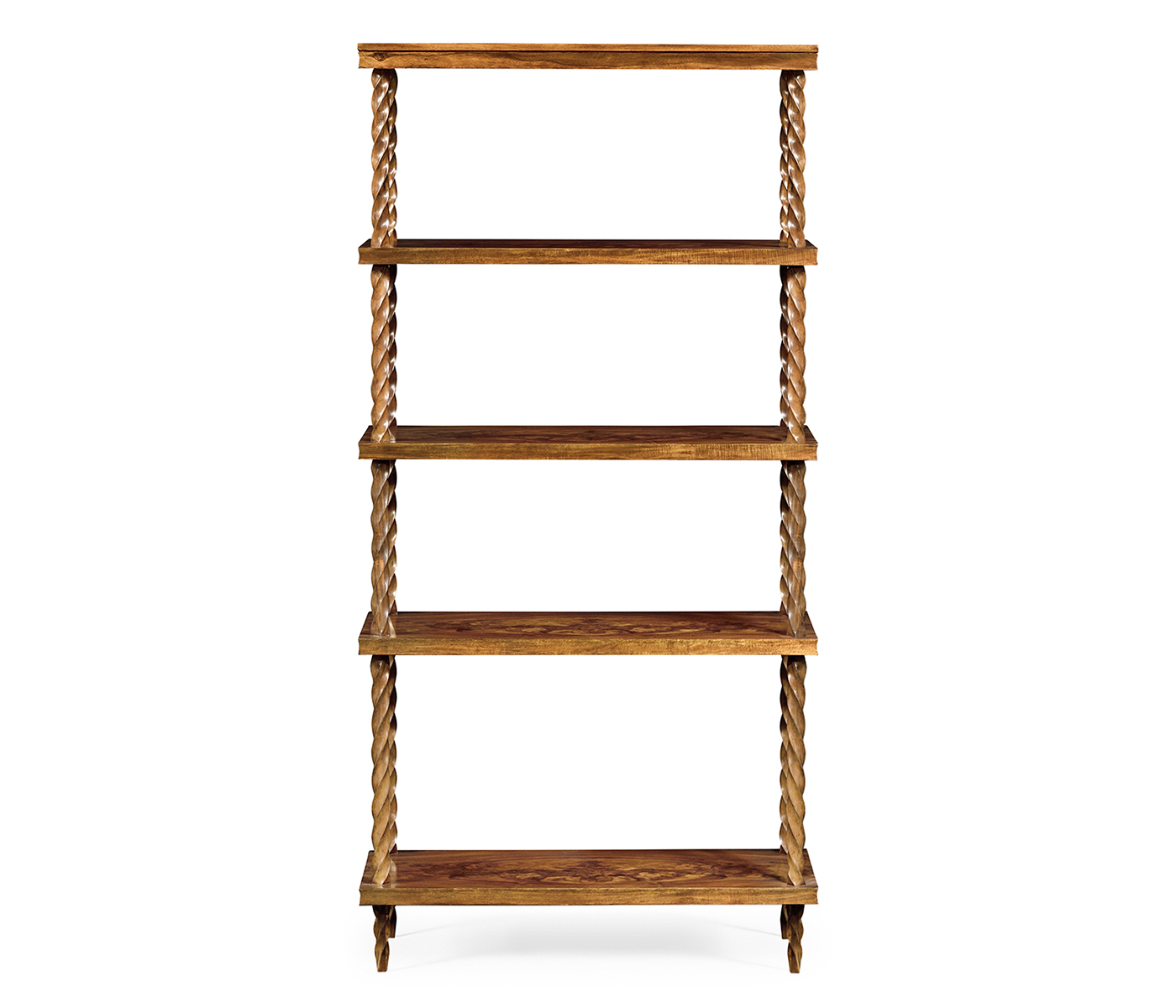 Walnut bookcase